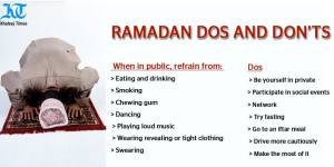 Ramadan Dos and Donts 
